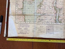 Load image into Gallery viewer, Original WW2 British Army GSGS Map of Scotland - Dunoon & Loch Fyne - The Militaria Shop