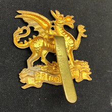 Load image into Gallery viewer, Original WW2 British Army Cap Badge - Buffs (Royal East Kent Regiment) - The Militaria Shop