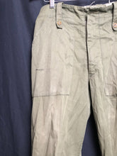 Load image into Gallery viewer, British Army OD Green Lightweight Combat Trousers - Size 32" Waist - The Militaria Shop