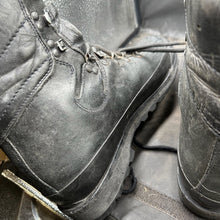 Load image into Gallery viewer, Austrian Army Black Leather Army Combat Boots - Size EU 43 - UK 9 - The Militaria Shop