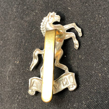 Load image into Gallery viewer, Genuine WW2 British Army Brass Cap Badge - West Kent Yeomanry - The Militaria Shop