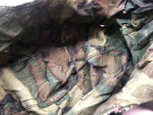 Load image into Gallery viewer, Original US Army Vietnam War Era M1 Camo Helmet Cover - Local Find - Combat Worn - The Militaria Shop
