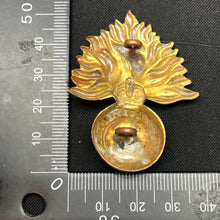 Load image into Gallery viewer, Genuine British Army WW2 Royal Fusiliers Cap Badge - The Militaria Shop