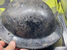 Load image into Gallery viewer, Original WW2 British Home Front Warden's / Civil Defence Helmet - Marked - The Militaria Shop