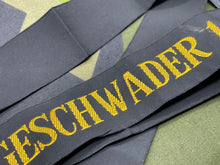 Lade das Bild in den Galerie-Viewer, German Navy Cap Tally - 1 Marinefliegergeschwader 1 - The Militaria Shop