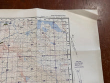 Load image into Gallery viewer, Original WW2 British Army GSGS Map of Scotland - Lairg & Loch Shin - The Militaria Shop