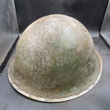 Load image into Gallery viewer, Original WW2 British/Canadian Army Mk3 Turtle Combat Helmet - The Militaria Shop