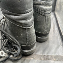 Load image into Gallery viewer, Austrian Army Black Leather Army Combat Boots - Size EU 43 - UK 9 - The Militaria Shop