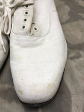 Load image into Gallery viewer, Genuine British Army Women's White Summer Shoes - WW2 Pattern - Size 8L - The Militaria Shop