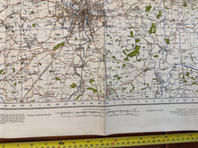 Load image into Gallery viewer, Original WW2 British Army GSGS Os Map of Great Britain - York - The Militaria Shop