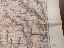 Load image into Gallery viewer, Original WW2 British Army GSGS OS Map of Great Britain - Swansea & Aberdare - The Militaria Shop