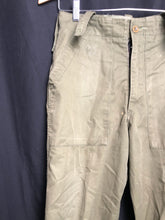 Load image into Gallery viewer, British Army OD Green Lightweight Combat Trousers - Size 28" Waist - The Militaria Shop
