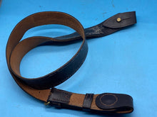 Charger l'image dans la galerie, Original British Army Officer's Sam Browne Leather Shoulder Belt Marked 37" Long - The Militaria Shop