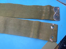 Load image into Gallery viewer, Original Pair of WW2 British Army 37 Pattern Khaki Canvas L-Straps - The Militaria Shop