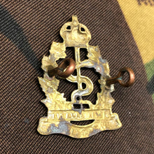 Load image into Gallery viewer, Original Canadian Army Collar Badge - Royal Canadian Army Medical Corps - The Militaria Shop