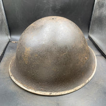 Load image into Gallery viewer, Original WW2 British/Canadian Army Mk3 "Turtle" Combat Helmet - The Militaria Shop