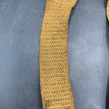 Load image into Gallery viewer, Original WW2 British Army Helmet Late Pattern Elasticated Chinstrap - The Militaria Shop