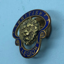 Load image into Gallery viewer, Original British Army Lapel Pin - British Legion - The Militaria Shop