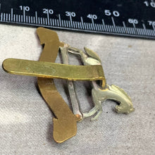 Charger l'image dans la galerie, Original WW2 British Army Cap Badge - 3rd The King's Own Hussars - The Militaria Shop