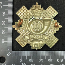 Load image into Gallery viewer, Original WW2 British Army Cap Badge - Highland Light Infantry - HLI - The Militaria Shop