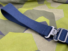 Load image into Gallery viewer, Original British Royal Navy Blue Canvas Stable Belt - Approx 46" Waist - The Militaria Shop