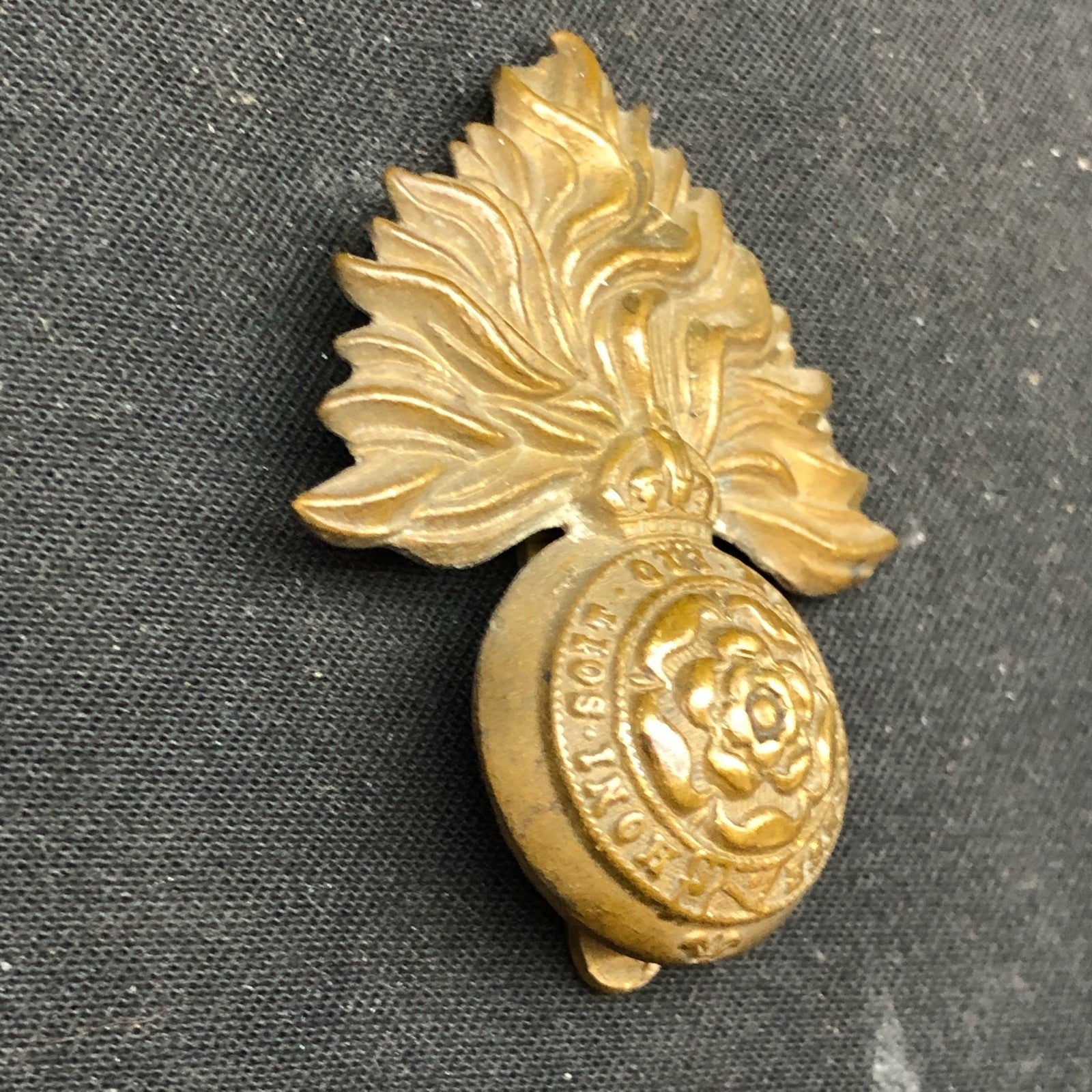Original WW2 British Army Cap Badge - Royal Fusiliers - The Militaria Shop