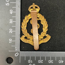Load image into Gallery viewer, Original WW2 British Army Cap Badge - Royal Army Medical Corps - The Militaria Shop