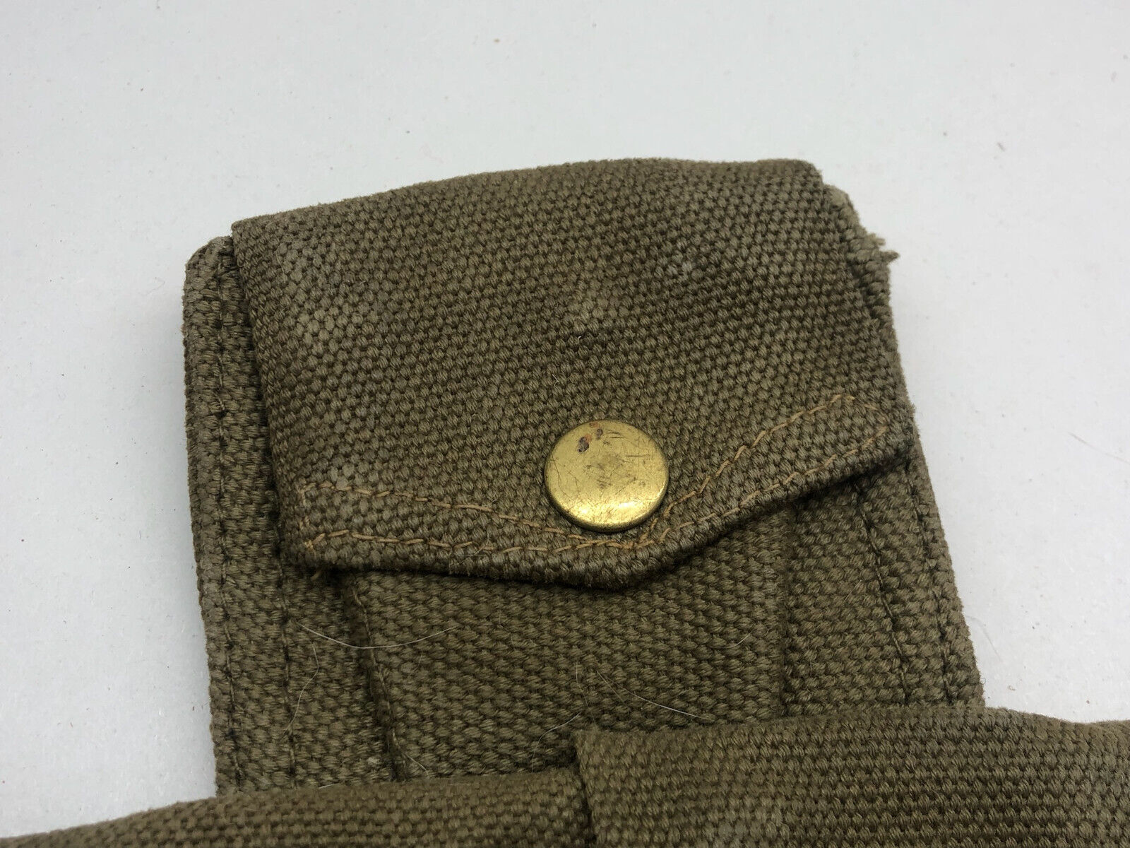 Genuine 37 Pattern Army 3 Pocket Rifle Pouch - WW2 British Army Style - The Militaria Shop