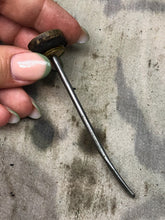 Load image into Gallery viewer, Original WW1 British Army SMLE Enfield Brass Oil Bottle - P-H Maker Marked - The Militaria Shop