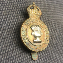 Load image into Gallery viewer, Original WW2 British Army Cap Badge - Catering Corps - The Militaria Shop