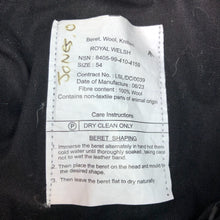 Charger l'image dans la galerie, Genuine British Army Forces Royal Welsh Regiment Beret - Size 54cm - The Militaria Shop
