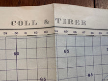 Load image into Gallery viewer, Original WW2 British Army GSGS Map of Scotland - Coll & Tiree - The Militaria Shop