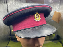Charger l'image dans la galerie, Original WW1 / WW2 British Army Officer's - Royal Army Medical Corps Dress Cap - The Militaria Shop