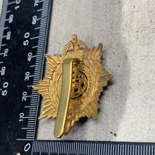 Load image into Gallery viewer, Original WW1 British Army Serice Corps ASC Cap Badge - King's Crown - The Militaria Shop