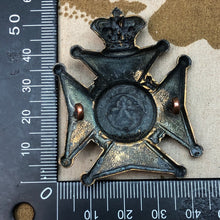 Load image into Gallery viewer, Original British Army Victorian The King's Royal Rifle Corps Regiment Cap Badge - The Militaria Shop