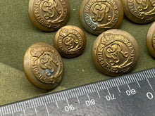 Load image into Gallery viewer, Original British Army Kings Crown Royal Engineer's Tunic Buttons - The Militaria Shop