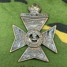 Load image into Gallery viewer, Original WW2 British Army Cap Badge - King's Royal Rifle Corps - The Militaria Shop