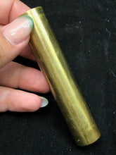 Load image into Gallery viewer, Original WW1 British Army SMLE Enfield Brass Oil Bottle - J.J.B Maker Marked - The Militaria Shop