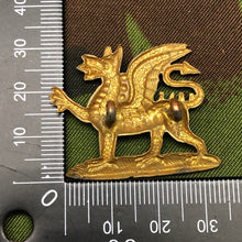 Charger l'image dans la galerie, Original British Army WW2 Collar Badge - Buffs (Royal East Kent Regiment) - The Militaria Shop
