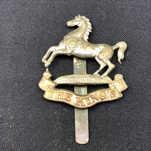 Load image into Gallery viewer, Genuine British Army Cap Badge - King's Regiment (Liverpool) - The Militaria Shop