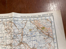 Load image into Gallery viewer, Original WW2 British Army GSGS OS Map of Great Britain - Bridgewater & Quantock - The Militaria Shop