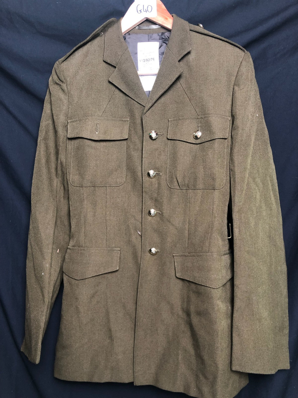 Original British Army No.2 Dress Uniform Jacket - Grade 1 - Size 182/92/76 - The Militaria Shop