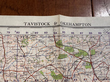 Charger l'image dans la galerie, Original WW2 British Army GSGS OS Map of England - Tavistock & Okehampton - The Militaria Shop