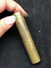 Load image into Gallery viewer, Original WW1 British Army SMLE Enfield Brass Oil Bottle - H.J&S Maker Marked - The Militaria Shop