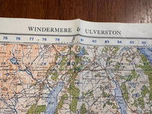 Charger l'image dans la galerie, Original WW2 British Army GSGS Os Map of Great Britain - Windermere & Ulverston - The Militaria Shop