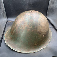 Load image into Gallery viewer, Original WW2 British/Canadian Army Mk3 "Turtle" Combat Helmet - The Militaria Shop