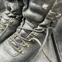 Load image into Gallery viewer, Austrian Army Black Leather Army Combat Boots - Size EU 43 - UK 9 - The Militaria Shop