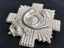 Load image into Gallery viewer, Original WW1 British Army Highland Light Infantry Cap Badge - The Militaria Shop