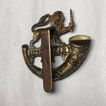 Load image into Gallery viewer, Original WW1 British Army Herefordshire Light Infantry Cap Badge - The Militaria Shop