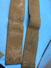Load image into Gallery viewer, Original Pair of British Army 37 Pattern Khaki Canvas L-Straps - The Militaria Shop